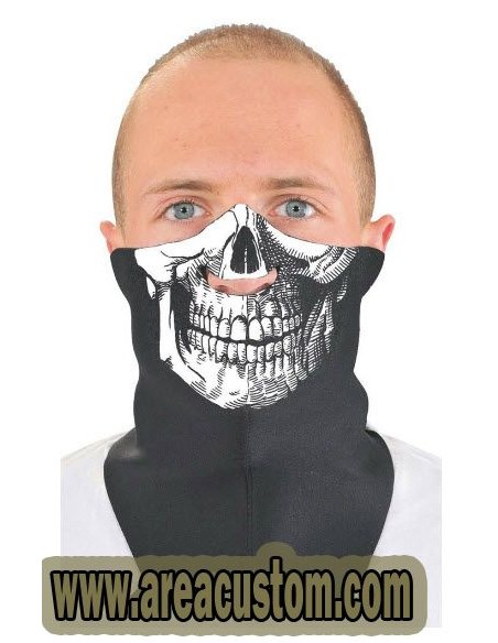 MASCARA DE NEOPRENO SKULL CUELLO Y CARA