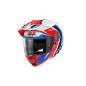 CASCO MODULAR X27 TOURER GRAPHIC BLANCO-AZUL-ROJO