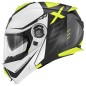 CASCO MODULAR X27 DIMENSIÓN NEGRO - BLANCO - AMARILLO CASCO MODULAR X27 DIMENSIÓN NEGRO - BLANCO - AMARILLO