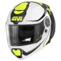 CASCO MODULAR X27 DIMENSIÓN NEGRO - BLANCO - AMARILLO CASCO MODULAR X27 DIMENSIÓN NEGRO - BLANCO - AMARILLO