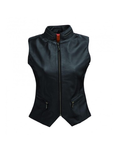 CHALECO PIEL NAPPA CHICA
