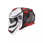 CASCO MODULAR X27 DIMENSIÓN NEGRO MT- BLANCO - ROJO CASCO MODULAR X27 DIMENSIÓN NEGRO MT- BLANCO - ROJO