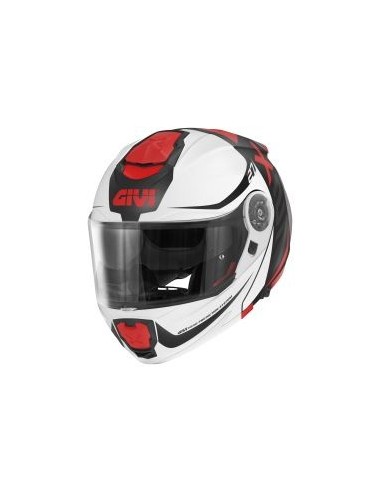 CASCO MODULAR X27 DIMENSIÓN NEGRO MT- BLANCO - ROJO CASCO MODULAR X27 DIMENSIÓN NEGRO MT- BLANCO - ROJO