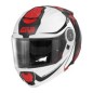 CASCO MODULAR X27 DIMENSIÓN NEGRO MT- BLANCO - ROJO CASCO MODULAR X27 DIMENSIÓN NEGRO MT- BLANCO - ROJO