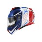 CASCO MODULAR X27 DIMENSIÓN BLANCO - AZUL - ROJO CASCO MODULAR X27 DIMENSIÓN BLANCO - AZUL - ROJO