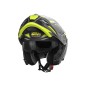 CASCO MODULAR X27 SECTOR TITANIO MATE - NEGRO - AMARILLO CASCO MODULAR X27 SECTOR TITANIO MATE - NEGRO - AMARILLO