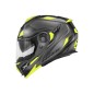 CASCO MODULAR X27 SECTOR TITANIO MATE - NEGRO - AMARILLO CASCO MODULAR X27 SECTOR TITANIO MATE - NEGRO - AMARILLO