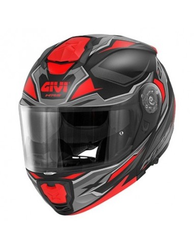 CASCO MODULAR X27 SECTOR NEGRO MATE - TITANIO - ROJO CASCO MODULAR X27 SECTOR NEGRO MATE - TITANIO - ROJO