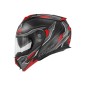 CASCO MODULAR X27 SECTOR NEGRO MATE - TITANIO - ROJO CASCO MODULAR X27 SECTOR NEGRO MATE - TITANIO - ROJO