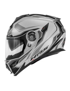 CASCO MODULAR X27 SECTOR TITANIO MATE - PLATA