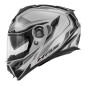 CASCO MODULAR X27 SECTOR TITANIO MATE - PLATA