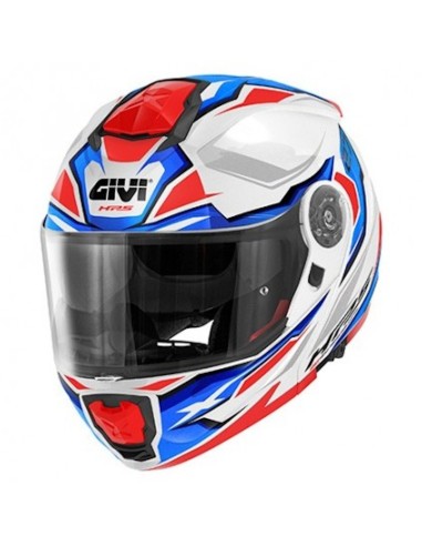 CASCO MODULAR X27 SECTOR BLANCO - AZUL - ROJO