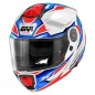CASCO MODULAR X27 SECTOR BLANCO - AZUL - ROJO