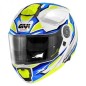 CASCO MODULAR X27 SECTOR BLANCO - AZUL - AMARILLO CASCO MODULAR X27 SECTOR BLANCO - AZUL - AMARILLO