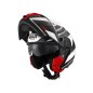 CASCO MODULAR X21 EVO NUMBER NEGRO - BLANCO - ROJO CASCO MODULAR X21 EVO NUMBER NEGRO - BLANCO - ROJO