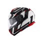 CASCO MODULAR X21 EVO NUMBER NEGRO - BLANCO - ROJO CASCO MODULAR X21 EVO NUMBER NEGRO - BLANCO - ROJO