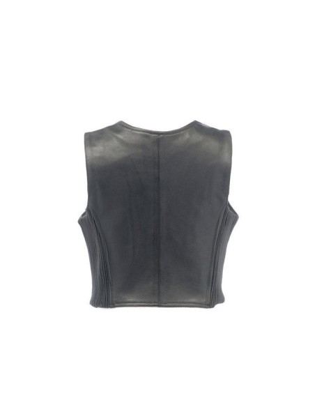 CHALECO PIEL CHICA ELÁSTICO EN LATERALES