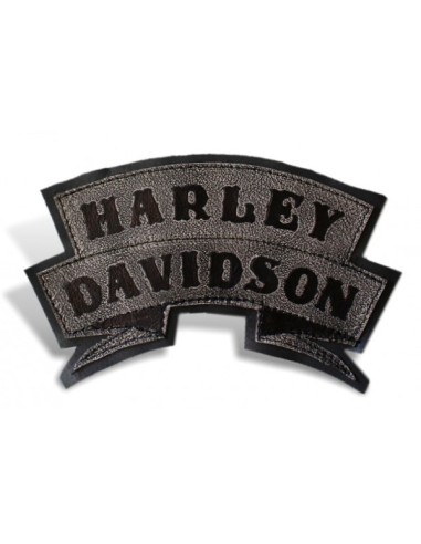 PARCHE DE ESPALDA PIEL HARLEY DAVIDSON NEGRO PARCHE DE ESPALDA PIEL HARLEY DAVIDSON NEGRO