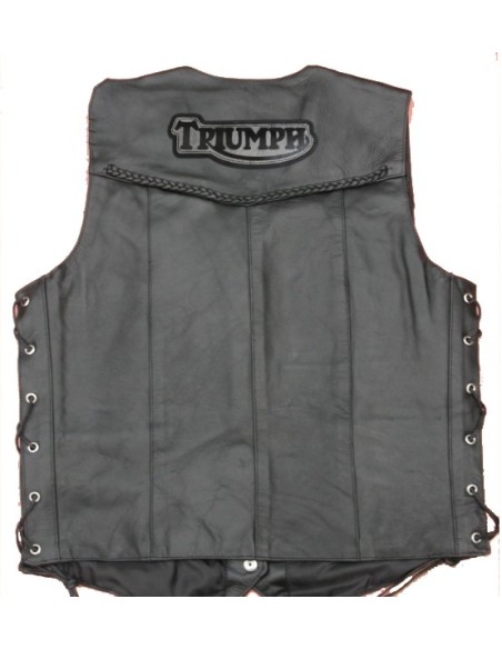 PARCHE PIEL VINTAGE TRIUMPH