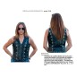 CHALECO PIEL SKULLS CHICA CHALECO PIEL SKULLS CHICA