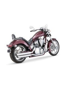 ESCAPE TWIN SLASH SLIP-ONS CROMADO HONDA VT1300CX FURY
