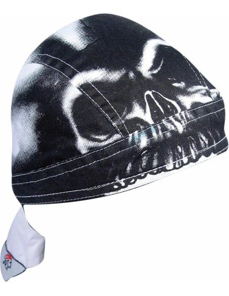 BANDANA - FLYDANNA ROAD HOG AIRBRUSH SKULL