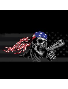 BANDANA - FLYDANNA USA GUNSKULL