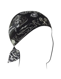 BANDANA - FLYDANNA BIKER SKULL