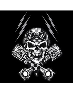 BANDANA - FLYDANNA BIKER SKULL