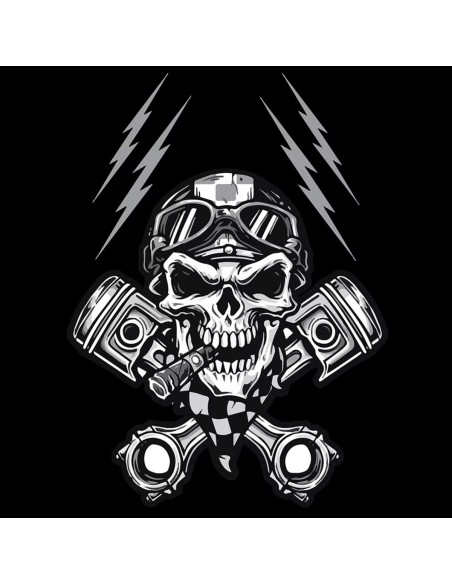 BANDANA - FLYDANNA BIKER SKULL