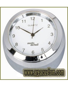 RELOJ CROMADO PARA TUERCA DE HORQUILLA