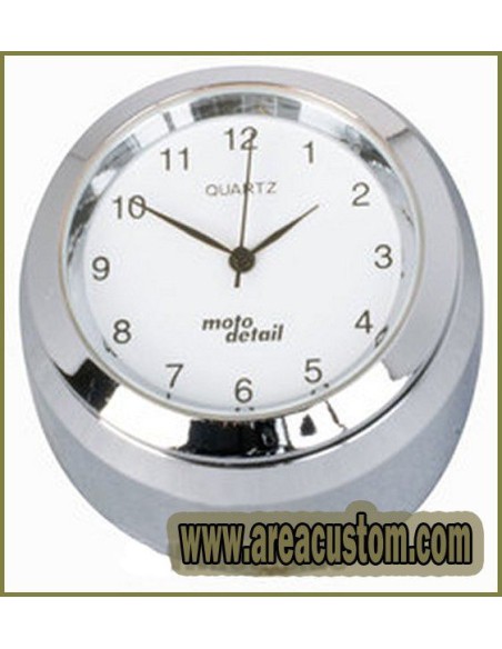 RELOJ CROMADO PARA TUERCA DE HORQUILLA