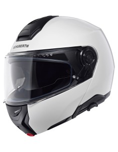 CASCO CONCEPT SCHUBERTH MODULAR BLANCO BRILLO