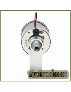 CUENTAKILOMETROS 48MM CROMADO ESFERA BLANCA