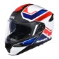 CASCO SMK MODULAR GULLWING SUPERTOUR ROJO-AZUL BRILLO