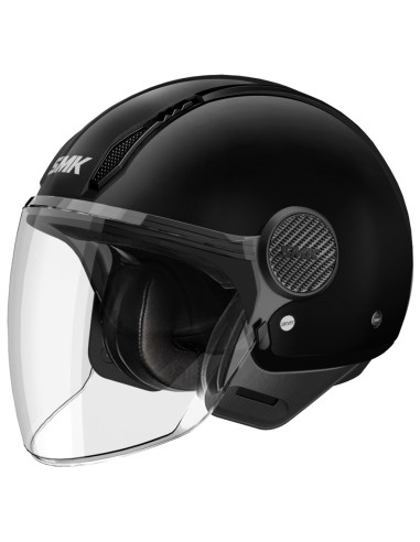 CASCO JET SMK LAMINAR NEGRO BRILLO CASCO JET SMK LAMINAR NEGRO BRILLO