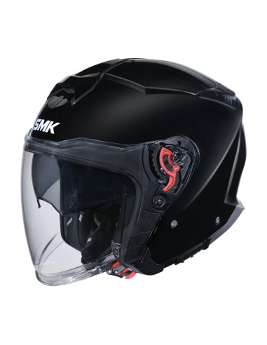 CASCO JET SMK GTJ NEGRO BRILLO CASCO JET SMK GTJ NEGRO BRILLO