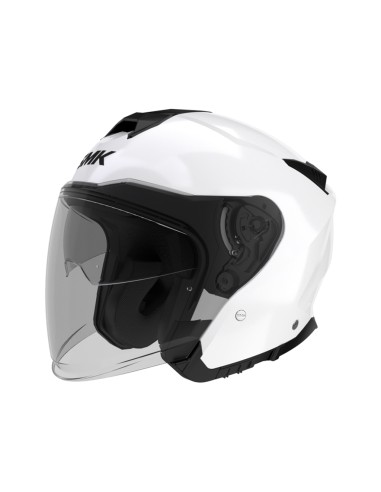 CASCO JET SMK GTJ BLANCO BRILLO