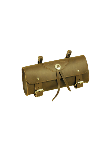 Rulo Bolsa de Herramientas moto Piel Spaan Marrón