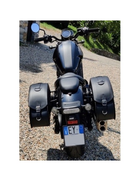 ALFORJAS RIGIDAS VENDETTA GOTIKAS HONDA REBEL CMX 1100