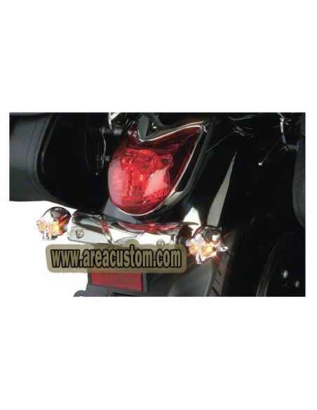 INTERMITENTES LED SKULL HEAD HOMOLOGADOS