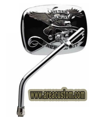 ESPEJO LIVE TO RIDE CROMADO ESPEJO LIVE TO RIDE CROMADO