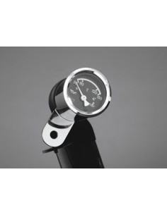 RELOJ TEMPERATURA DE ACEITE FONDO NEGRO, 48mm