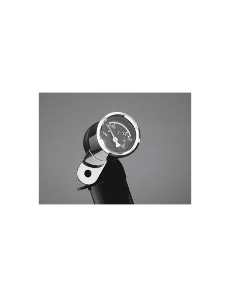 RELOJ TEMPERATURA DE ACEITE FONDO NEGRO, 48mm