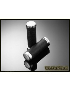 PUÑOS DE PIEL HIGHWAY HAWK 25,4 MM