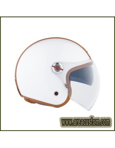 CASCO NEXX X70 GROOVY BLANCO CAMEL