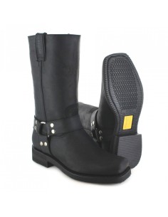 BOTA BIKER 1501-6 CRAZY OLD NEGRO MAYURA