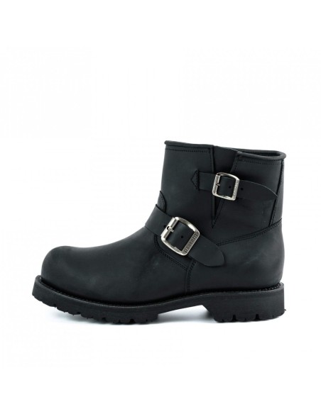 BOTA BIKER 1581-5 CRAZY OLD NEGRO MAYURA
