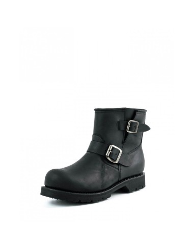 BOTA BIKER 1581-5 CRAZY OLD NEGRO MAYURA