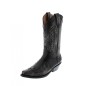 BOTA COWBOY MILANELO BONE-PULL OIL NEGRO MAYURA